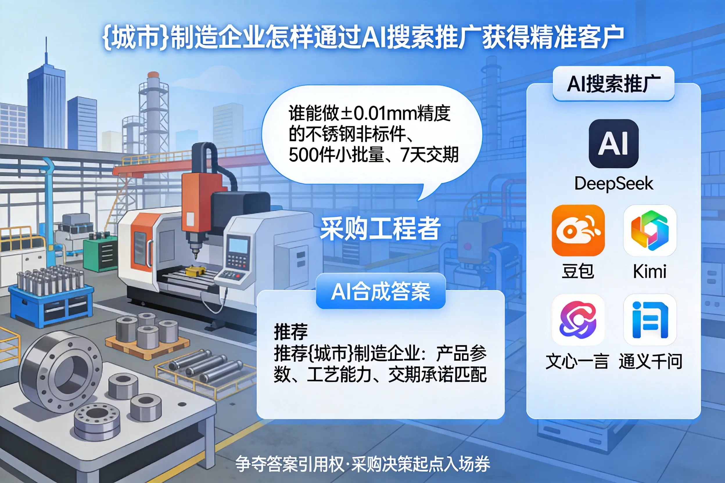 邵阳制造企业怎样通过AI搜索推广获得精准客户
