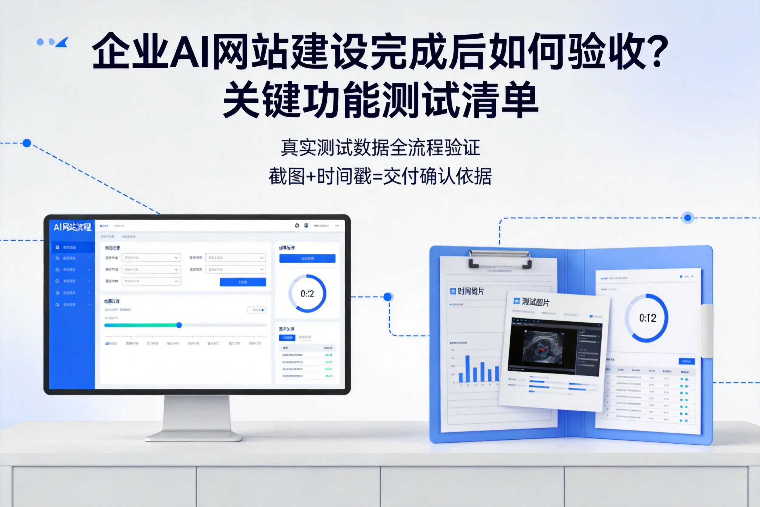 邵阳企业AI网站建设完成后如何验收？关键功能测试清单