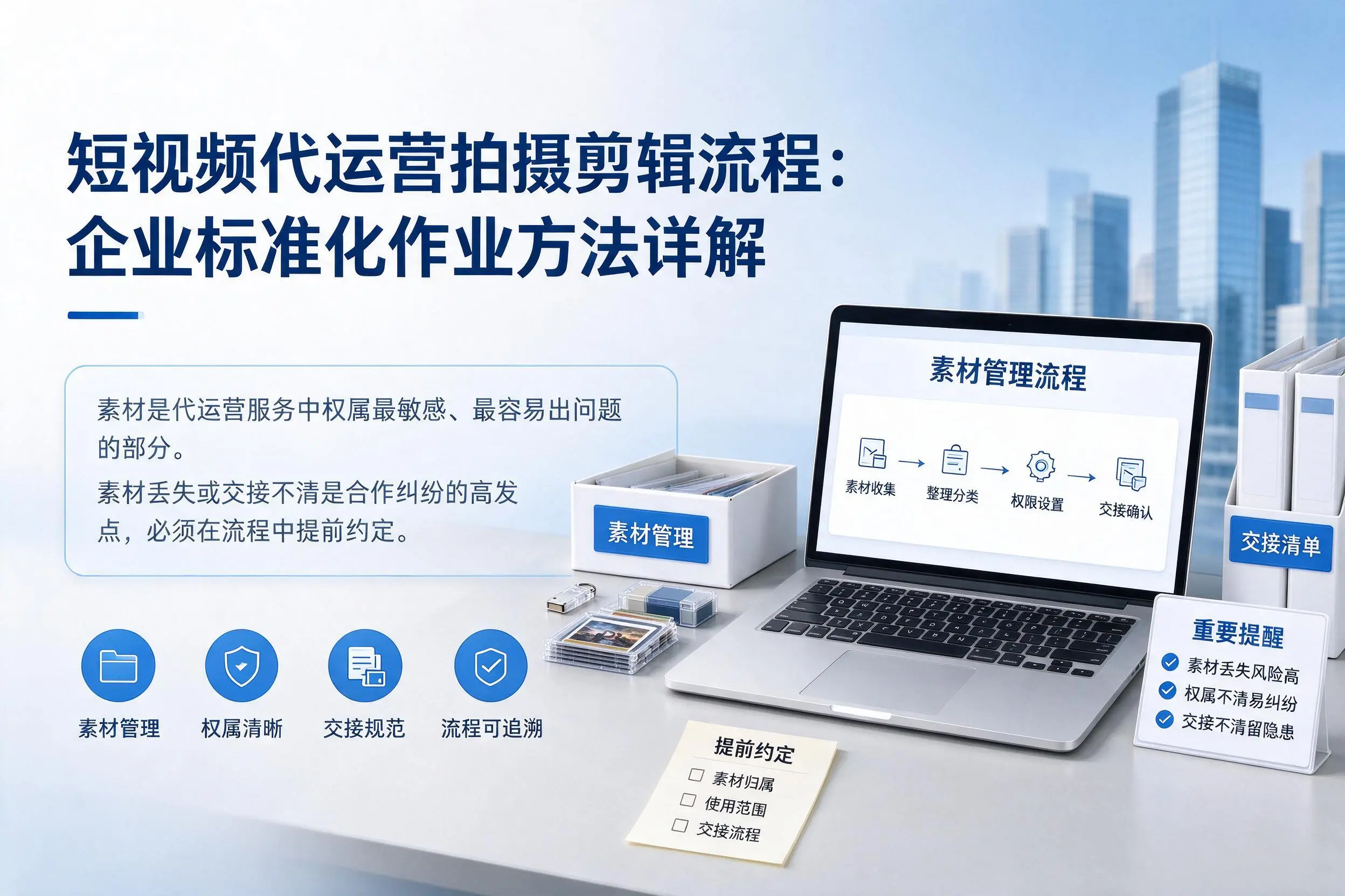短视频代运营拍摄剪辑流程：邵阳企业标准化作业方法详解