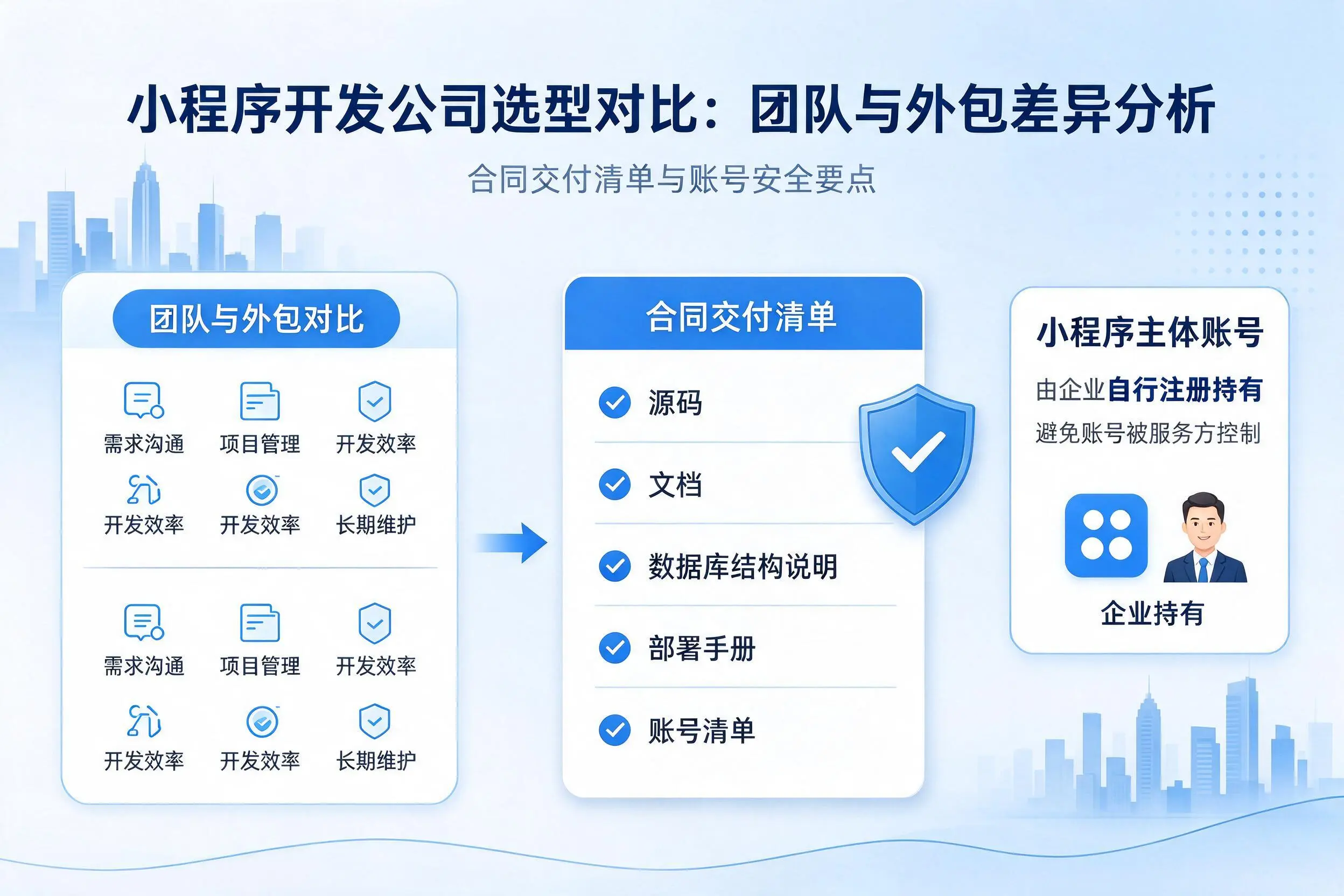 邵阳小程序开发公司选型对比：团队与外包差异分析