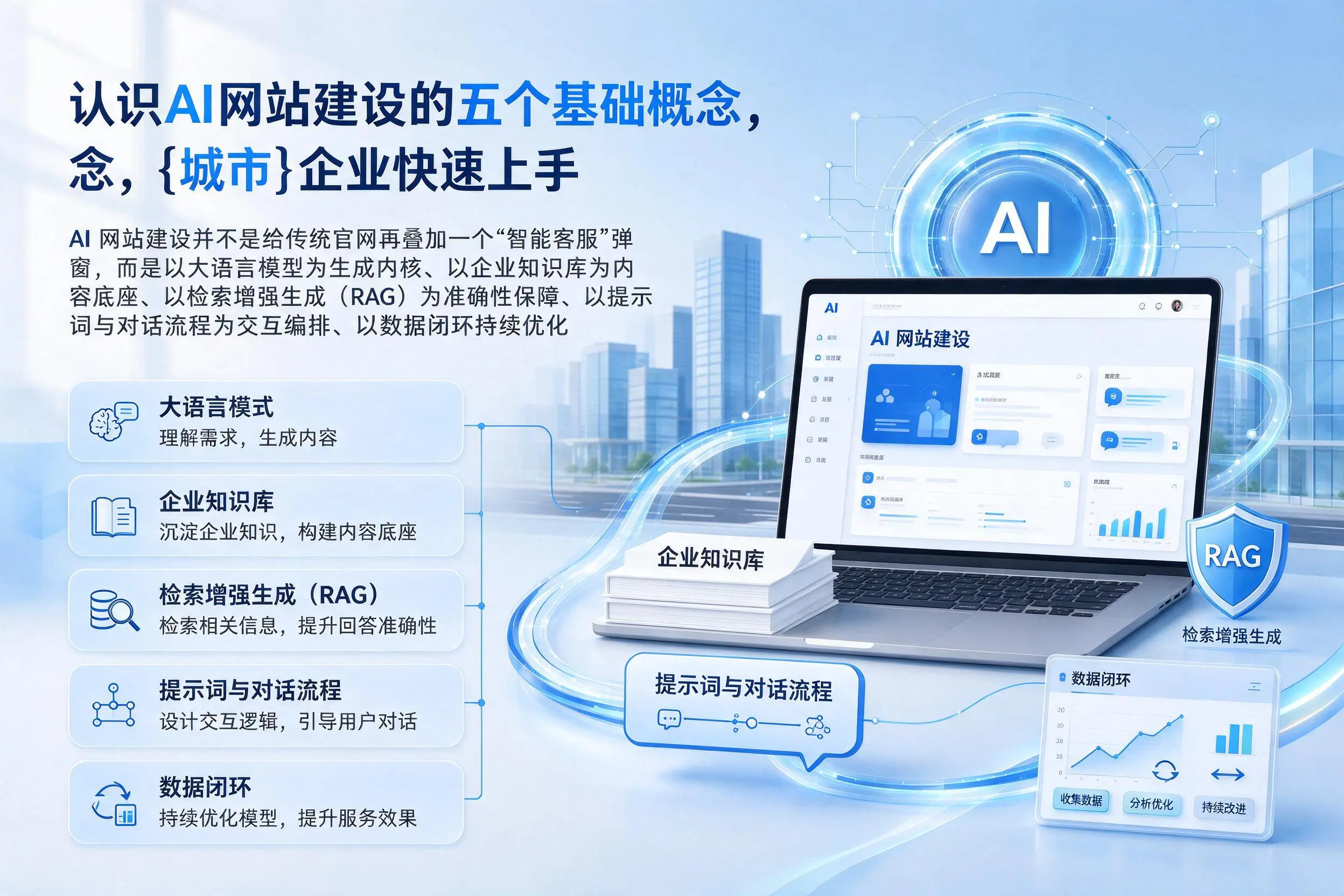 认识AI网站建设的五个基础概念，邵阳企业快速上手